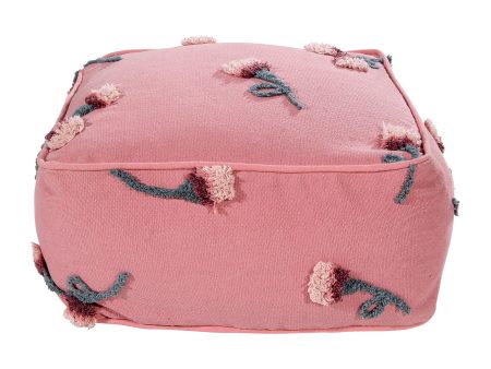 Washable English Garden Pouf For Sale