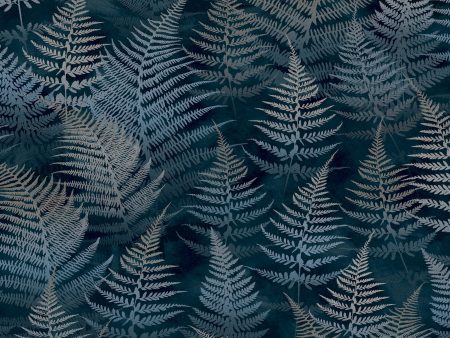 Woodland Fern Wallpaper Sample Swatch Cheap