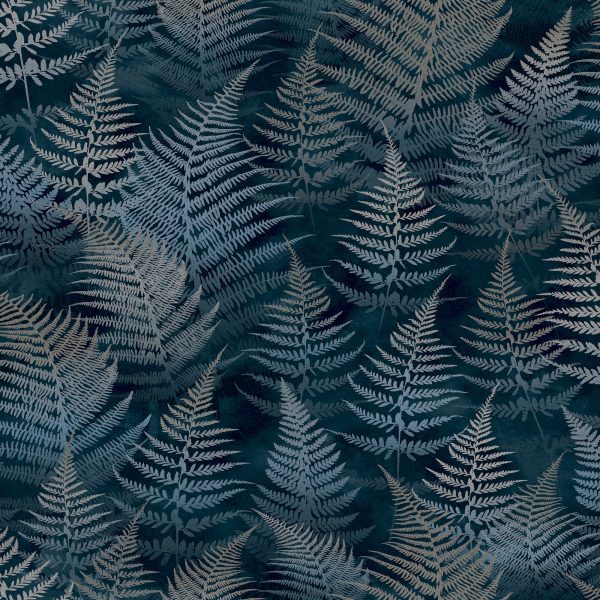 Woodland Fern Wallpaper Sample Swatch Cheap