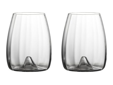 Elegance Optic Stemless Wine Glass (Set of 2) Online Sale