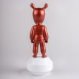 The Metallic Red Guest Figurine - Little Fashion