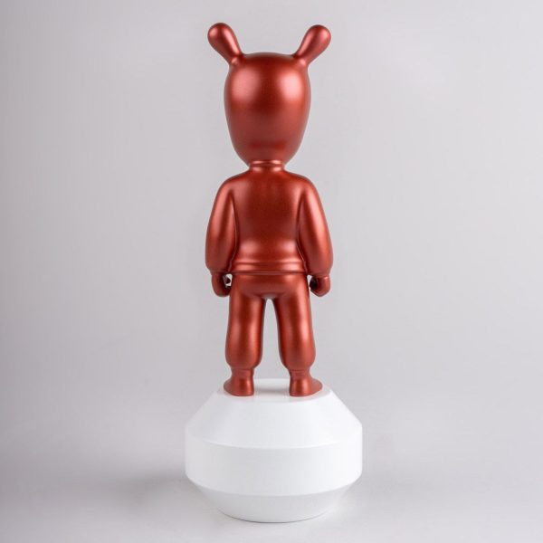 The Metallic Red Guest Figurine - Little Fashion