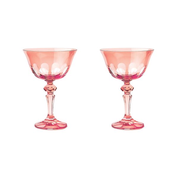 Acqua Rialto Coupe Glass (Set of 2) For Sale