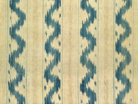 Vintage Ikat Wallpaper Sample Swatch Supply