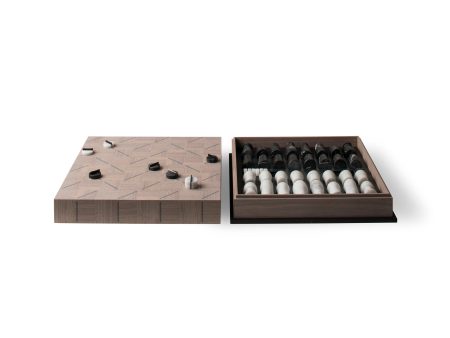 Marble and Walnut Check-Mate Chessboard Sale