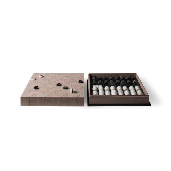 Marble and Walnut Check-Mate Chessboard Sale