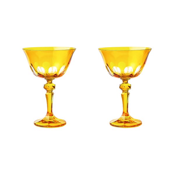 Acqua Rialto Coupe Glass (Set of 2) For Sale