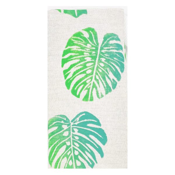 Hawaiian Punch Monstera Napkin (Set of 4) Hot on Sale