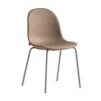 Academy Upholstered Dining Chair with Tube Base For Discount