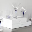 Intermezzo Blue Martini Glass Online Hot Sale