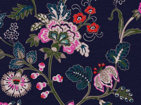 Vine Cottage Floral Wallpaper Sample Swatch Online Hot Sale