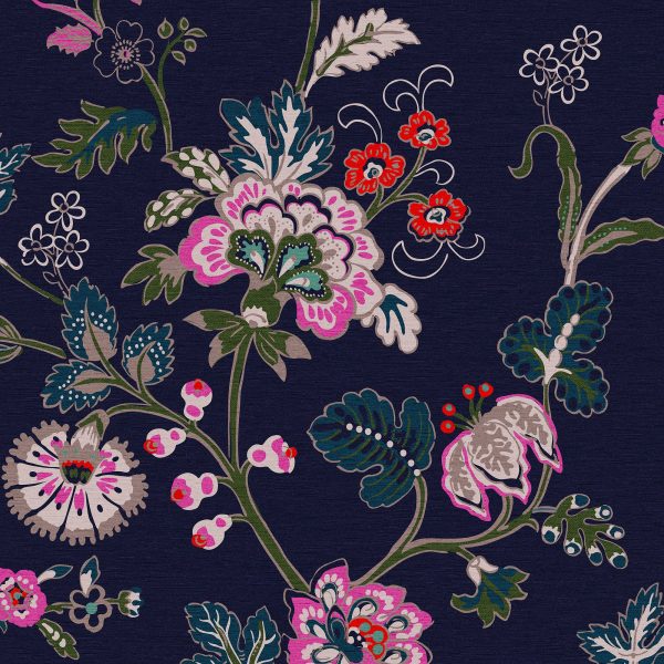 Vine Cottage Floral Wallpaper Sample Swatch Online Hot Sale