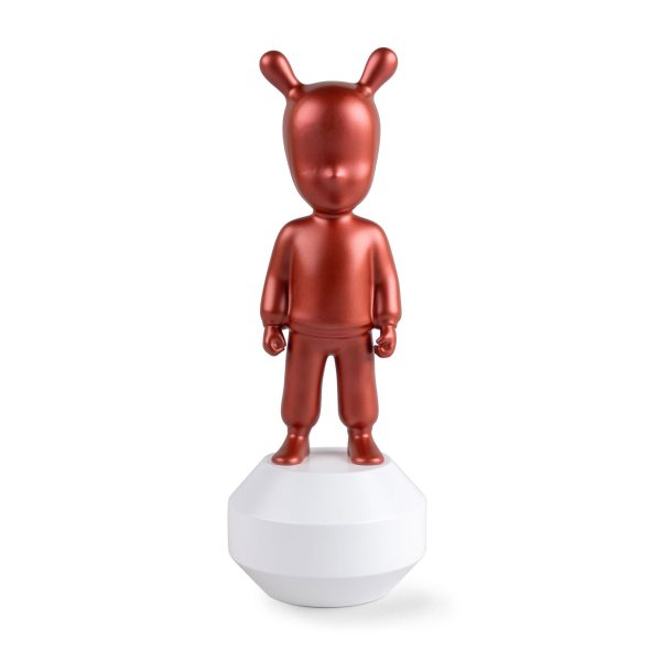 The Metallic Red Guest Figurine - Little Fashion