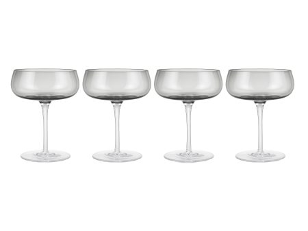 Belo Champagne Saucer (Set of 4) Hot on Sale