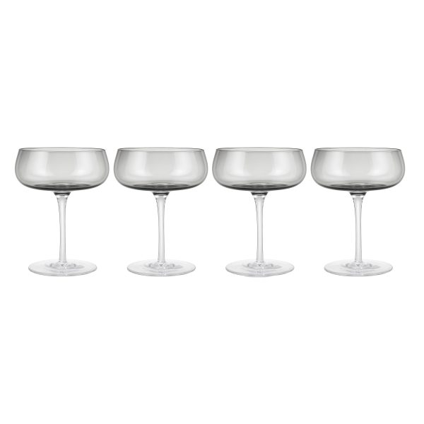 Belo Champagne Saucer (Set of 4) Hot on Sale