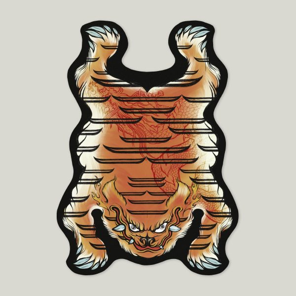 Tiger from Tibet Rug For Discount