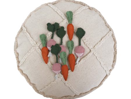 Washable Tic-Tac-Toe Pouf For Cheap