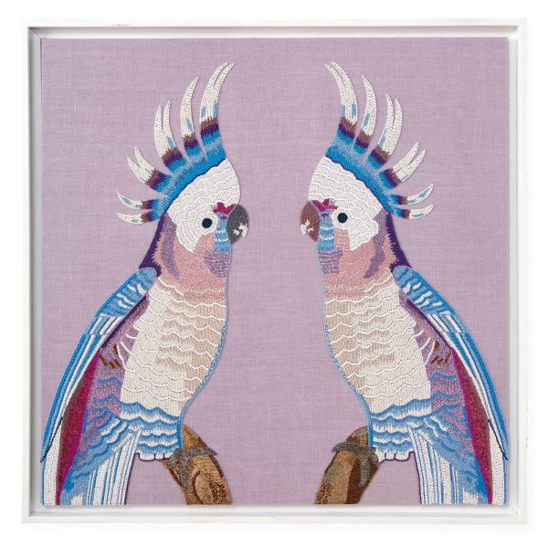 Parrots Beaded Wall Art Fashion