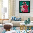 Flamingo Beaded Wall Art Sale