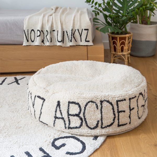 Washable ABC Pouf Online now