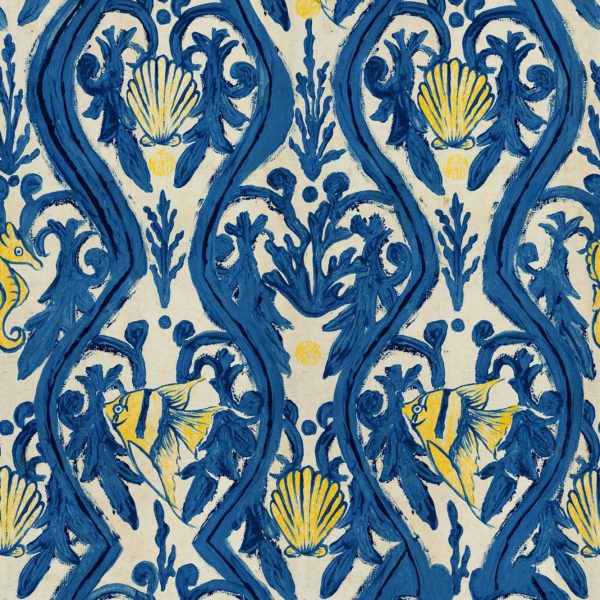 Zakynthos Wallpaper Sample Swatch For Discount