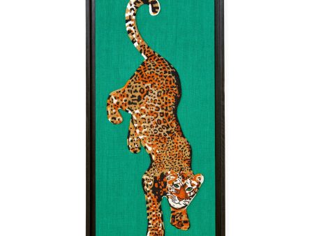 Leopard Beaded Wall Art Online Sale