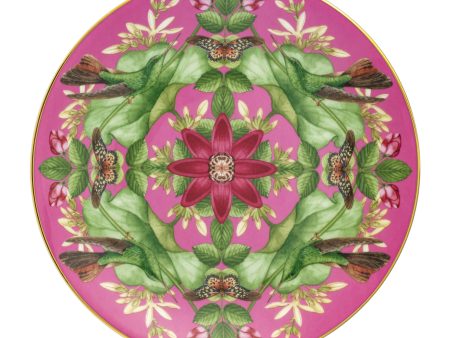 Wonderlust Pink Lotus Coupe Plate Hot on Sale