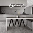 Tightrope LED Linear Pendant Light Fashion