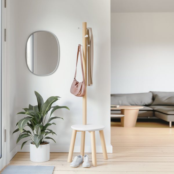 Pillar Stool   Coat Rack Online Hot Sale