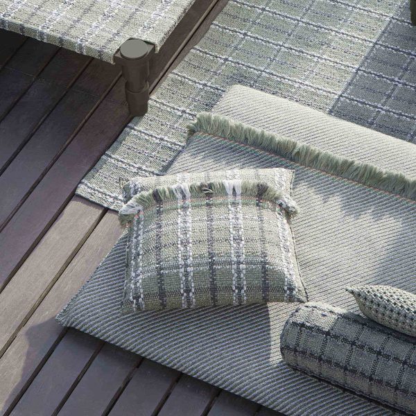 Garden Layers Big Outdoor Cushion Tartan Online Hot Sale