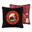 Uzbek Ikat Pillow For Sale