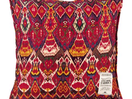 Uzbek Ikat Pillow For Sale