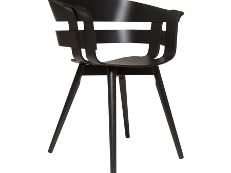 Wick Dining Chair with Wood Legs Supply