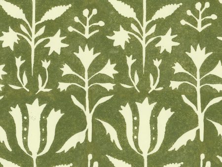 Tulipan Wallpaper Sample Swatch For Sale