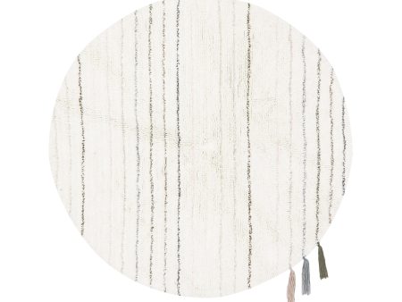 Washable Arona Round Rug For Cheap