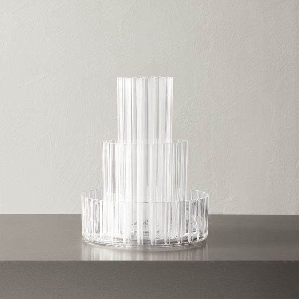 Cut In Number Stripes Vase Hot on Sale