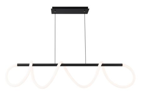 Tightrope LED Linear Pendant Light Fashion