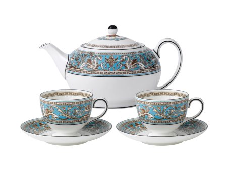 Florentine Turquoise Teaset Discount