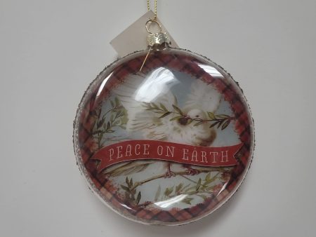 PEACE ON EARTH ORNAMENT-1743 Hot on Sale