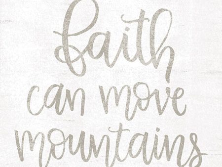 JAXN361 - Faith Can Move Mountains - 12x12 Online now