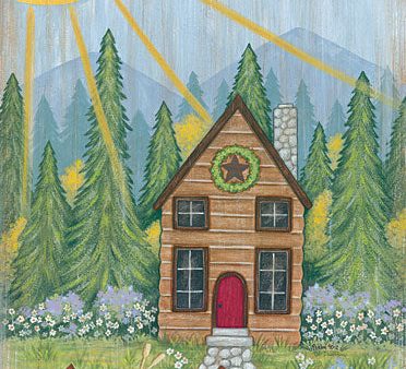 ALP1852 - Cabin in the Woods - 12x18 Online Hot Sale