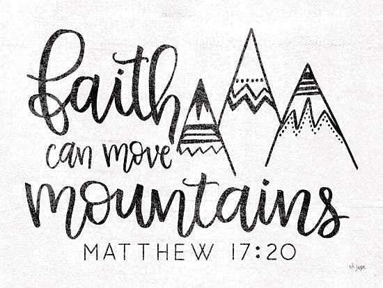 JAXN362 - Faith Can Move Mountains - 16x12 Online Hot Sale