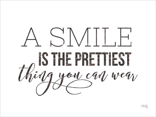 MAZ5457 - A Smile is the Prettiest Thing You Can Wear - 16x12 Online Hot Sale