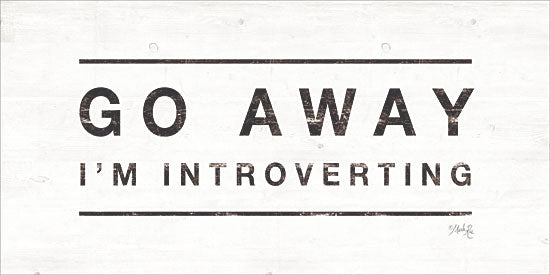 MAZ5451 - Go Away I m Introverting - 24x12 Online