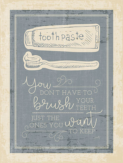 MMD358 - Brush Your Teeth - 12x16 on Sale